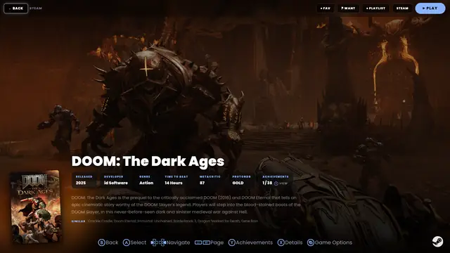 Another one, because DOOM deserves the whole screen.