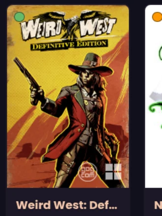 A game cover carrying its platform mark